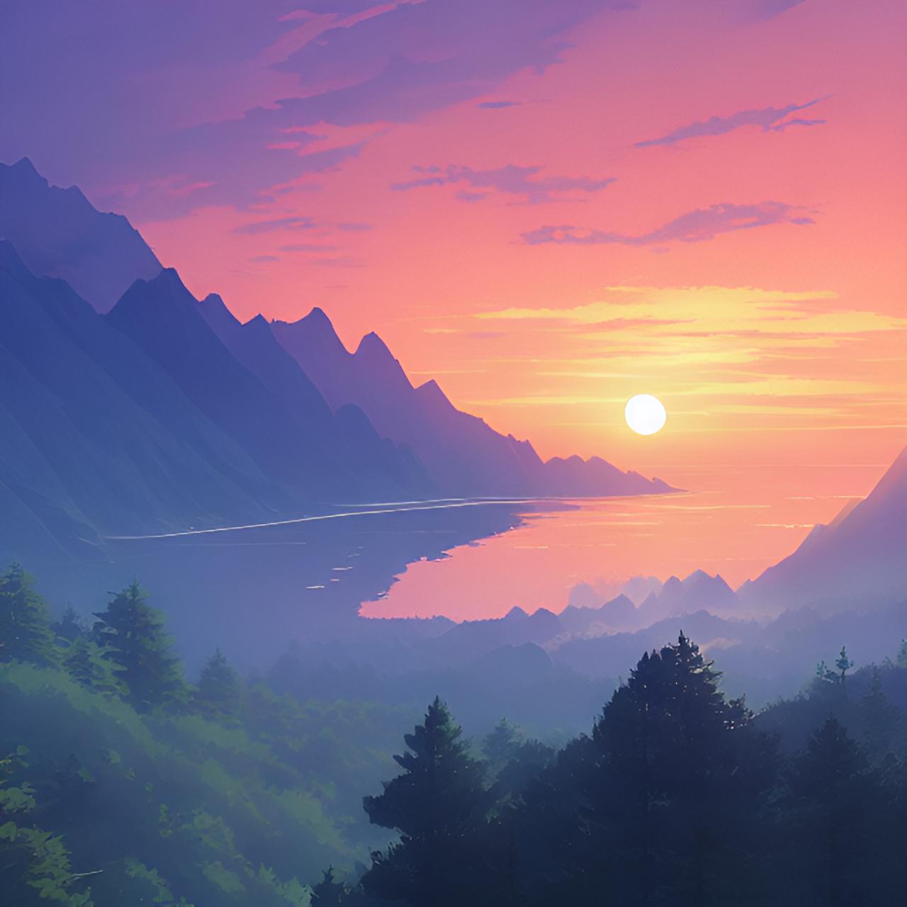 a voice through sunset haze album art
